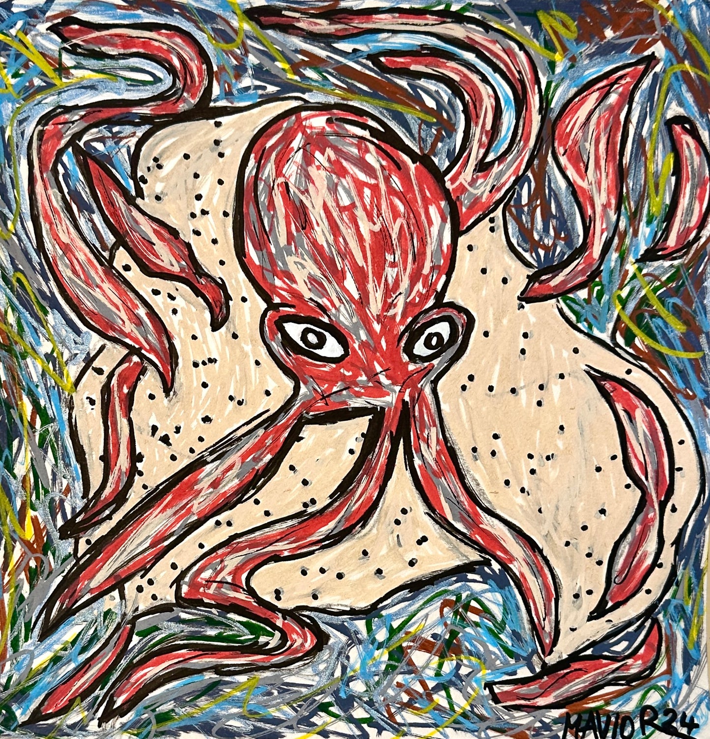 SQUID 1/1 POSTCARD