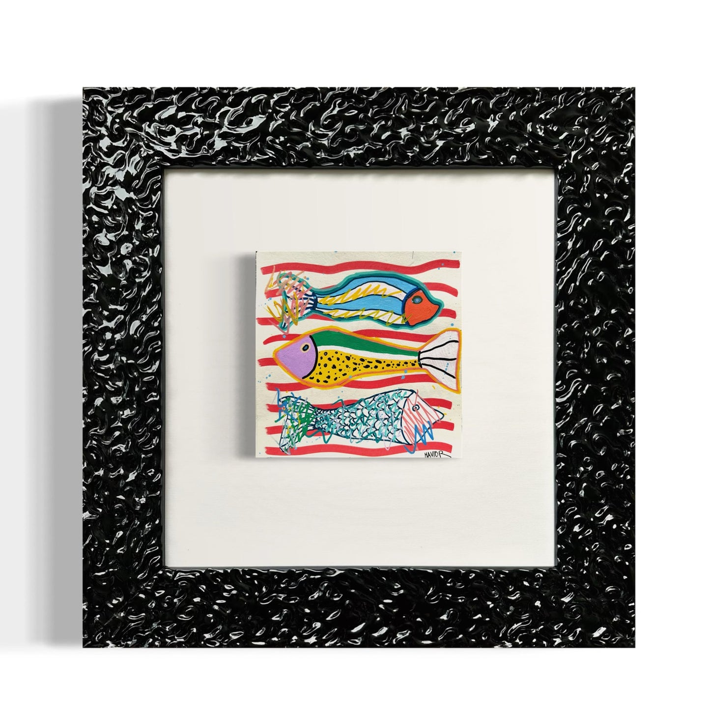 FISH STUDY 1/1 POSTCARD