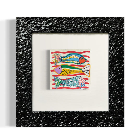 FISH STUDY 1/1 POSTCARD