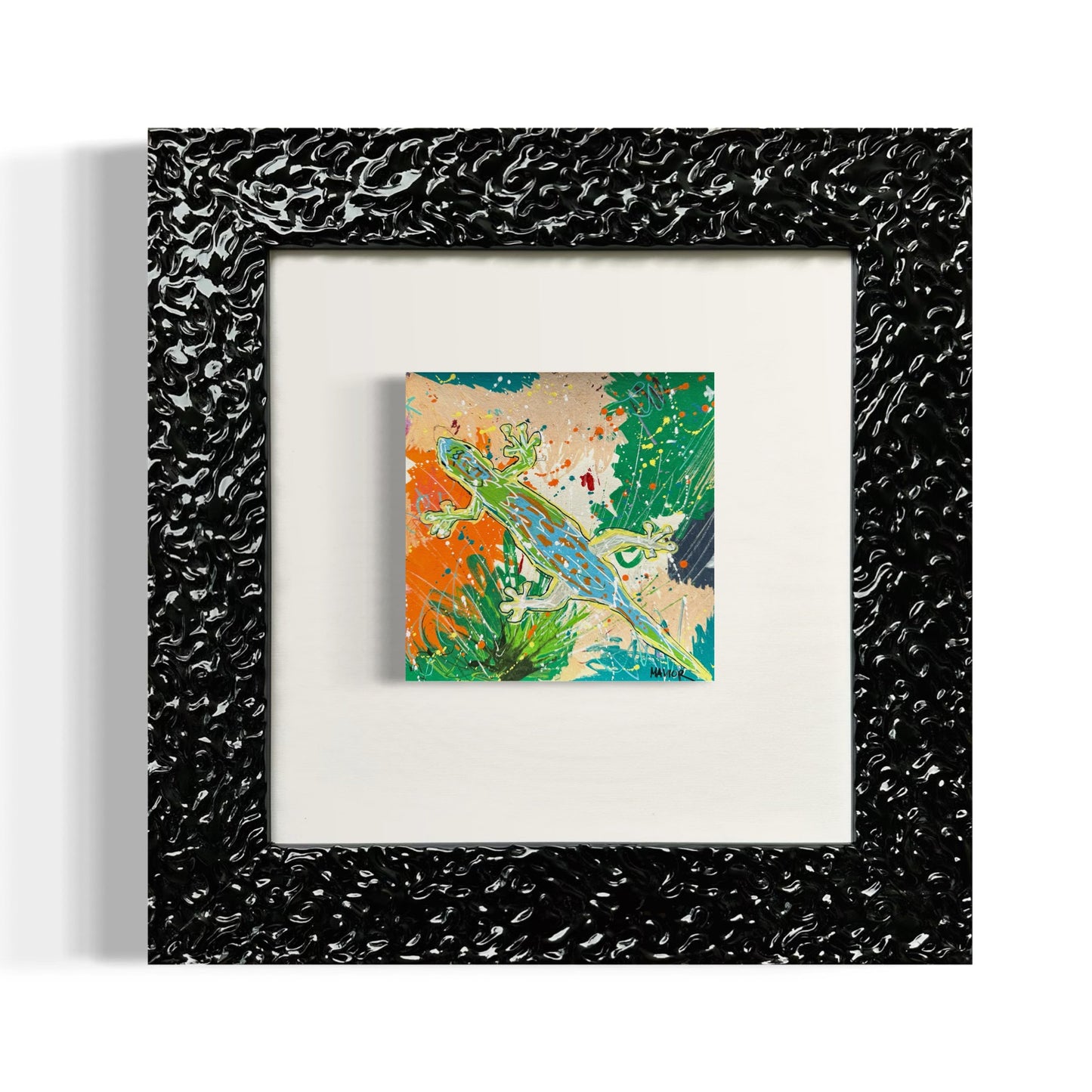 ORNAMENT GECKO 1/1 POSTCARD